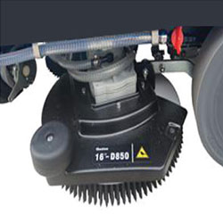 Easy Brush Access with ABS Brush Cover
